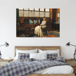 Impressão Em Tela John Atkinson Grimshaw - Canção de Embalar