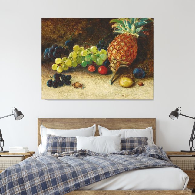 Impressão Em Tela John Atkinson Grimshaw - Natureza-morta com (Insitu(Quarto))