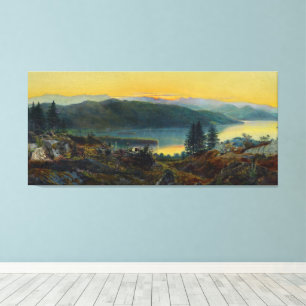Impressão Em Tela John Atkinson Grimshaw - Windermere