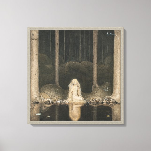 Impressão Em Tela John Bauer Tuvstarr 1913 CC0790 Large (Frente)