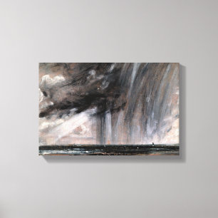 Impressão Em Tela John Constable - estudo do Seascape com nuvem de