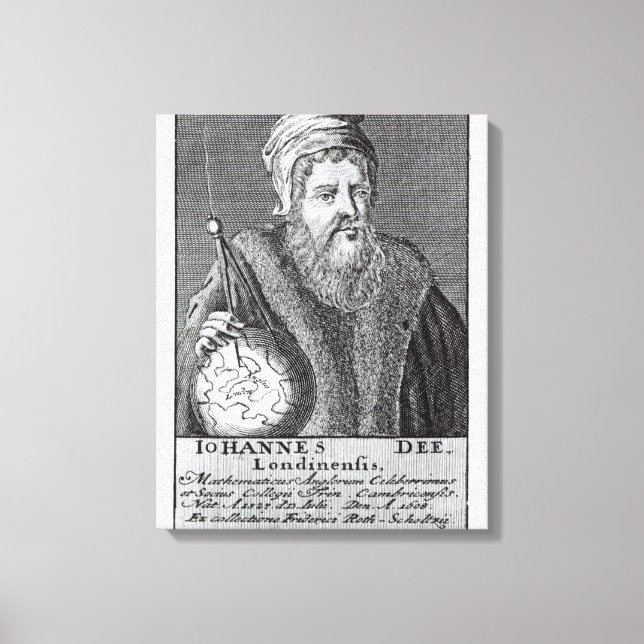 Impressão Em Tela John Dee a Londoner (Frente)