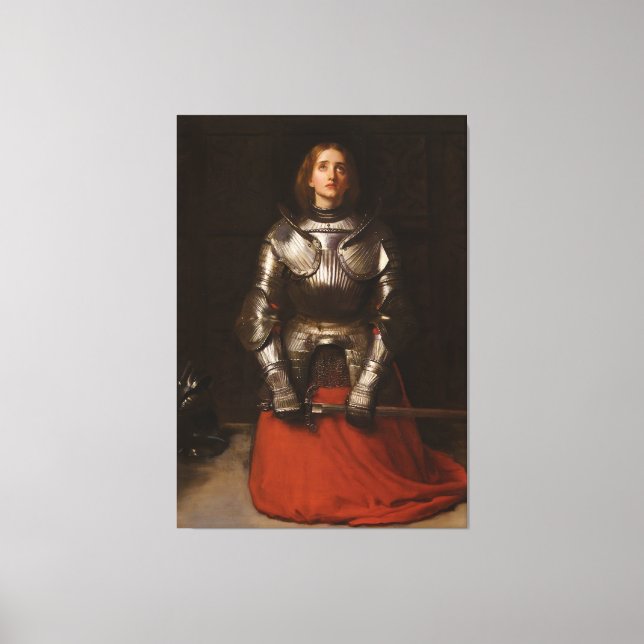 Impressão Em Tela John Everett Millais - Joana d'Arc (Frente)