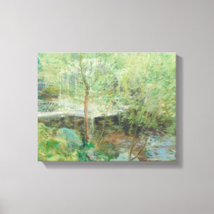 Impressão Em Tela John Henry Twachtman - A Ponte Branca