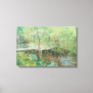 Impressão Em Tela John Henry Twachtman - A Ponte Branca