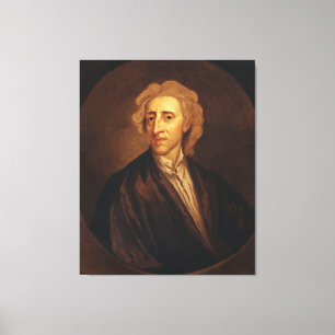 Impressão Em Tela John Locke pelo senhor Godfrey Kneller