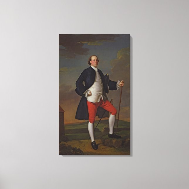 Impressão Em Tela John Manners, Marquess of Granby, 1745 (Frente)