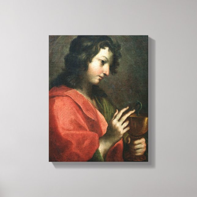 Impressão Em Tela John, o Evangelista (Frente)