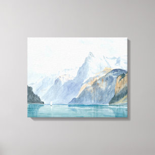 Impressão Em Tela John Singer Sargent - Bay Uri, Brunnen