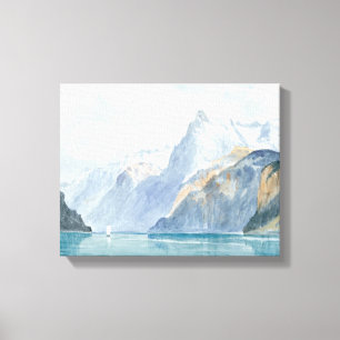 Impressão Em Tela John Singer Sargent - Bay Uri, Brunnen