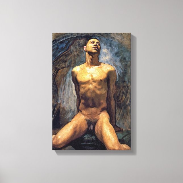 Impressão Em Tela John Singer Sargent - Estudos no Homem (Frente)