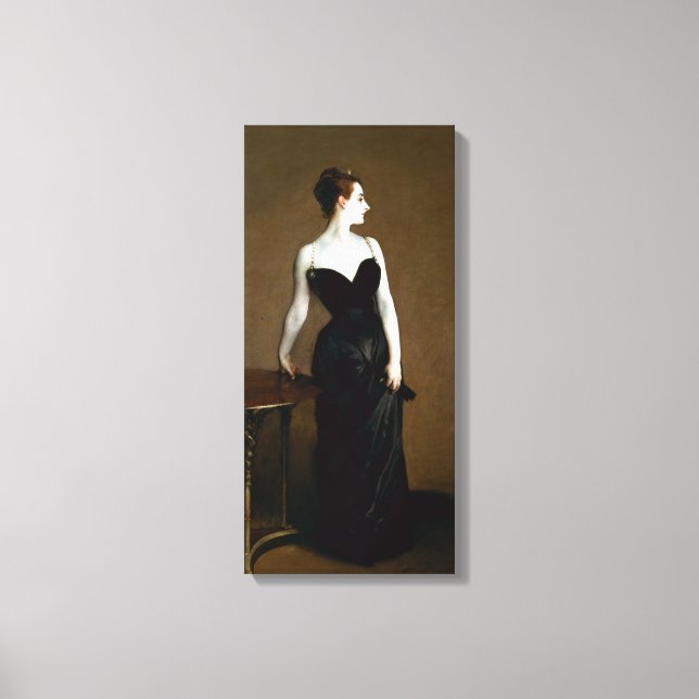 Impressão Em Tela John Singer Sargent Madame X (Frente)