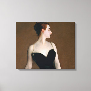 Impressão Em Tela John Singer Sargent Madame X Retrato Temperamental