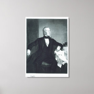 Impressão Em Tela John Tyler, 10o Presidente dos Estados Unidos de