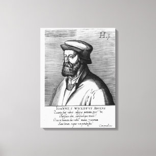 Impressão Em Tela John Wycliffe