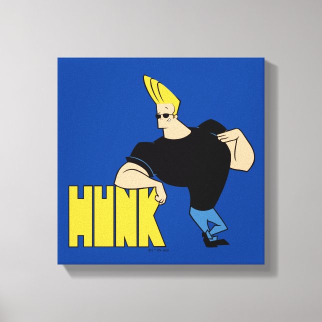Impressão Em Tela Johnny Bravo - Hunk (Frente)