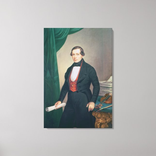 Impressão Em Tela Joseph Lanner (Frente)