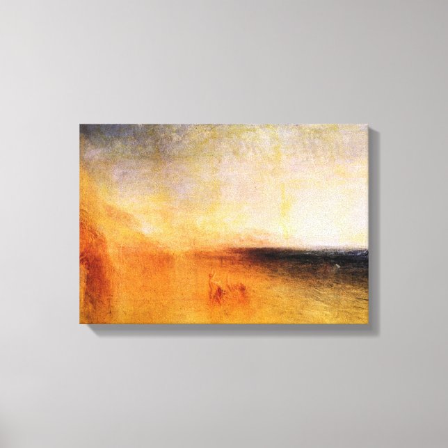 Impressão Em Tela Joseph Mallord Turner - Europa e o touro (Frente)