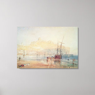 Impressão Em Tela Joseph Mallord William Turner   Scarborough, 1825