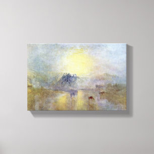 Impressão Em Tela Joseph William Turner - Castelo Norham ao nascer d