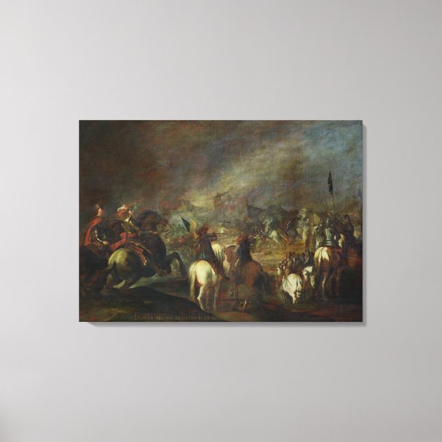 Impressão Em Tela Joshua nas paredes de Jericho (Frente)