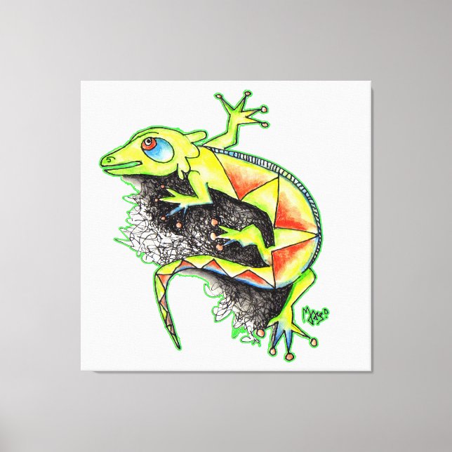 IMPRESSÃO EM TELA JUANA A IGUANA (Frente)