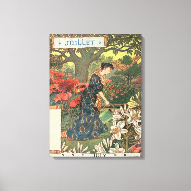 Impressão Em Tela Julho (Frente)