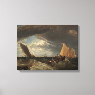 Impressão Em Tela Junção do Tamisa e da Medway, 1807