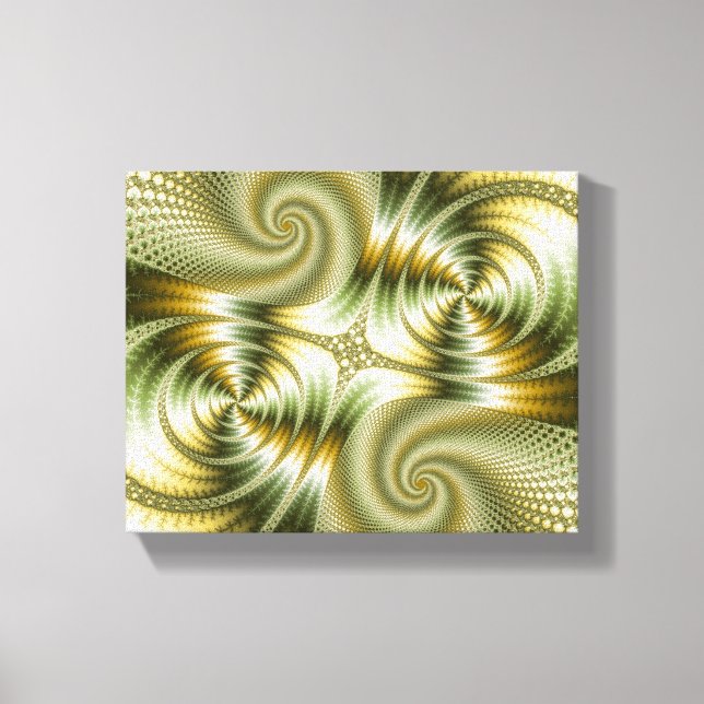 Impressão Em Tela Junção - Mandelbrot Art (Frente)