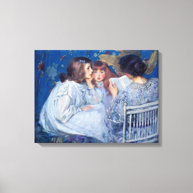 Impressão Em Tela Jungle Tales de James Shannon. (Frente)