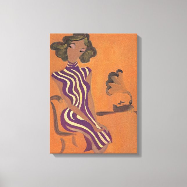 Impressão Em Tela Juventude brilhante n.º 8 (Frente)