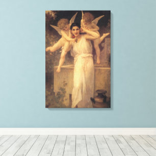 Impressão Em Tela Juventude por Bouguereau, Retrato de Anjos Vitoria