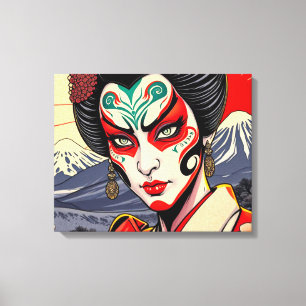 Impressão Em Tela Kabuki 6