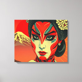 Impressão Em Tela Kabuki 7