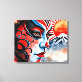 Impressão Em Tela Kabuki 8