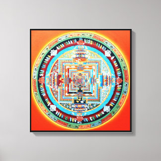 Impressão Em Tela Kalachakra Buddhist Mandala