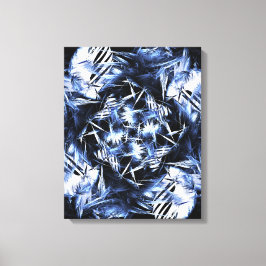 Impressão Em Tela Kaliverse Energia Elétrica Arte Fractal #3