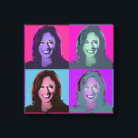 Impressão Em Tela Kamala Harris Pop Art (rosa, magenta, azul, roxo)<br><div class="desc">Arte Pop política e presentes políticos no site PolitiClothes.com e PolitiCardz.com Encontrar os presentes políticos e eleitorais mais únicos, incluindo: T-shirts políticas, autocolantes políticos, botões políticos, Posters políticos, pernos políticos, cartões políticos, políticos, políticos, políticos, Posters políticos, sinais políticos e muito mais! Arte e artes políticas: http://www.PolitiClothes.com Cartões e presentes políticos:...</div>