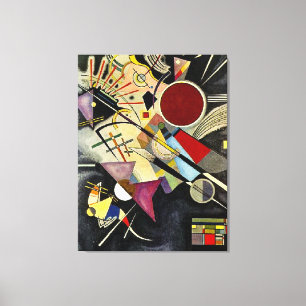 Impressão Em Tela Kandinsky - Acompanhamento Preto