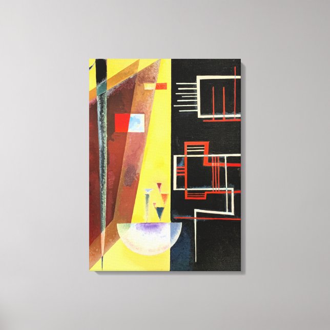 Impressão Em Tela Kandinsky - Aliança interna (Frente)