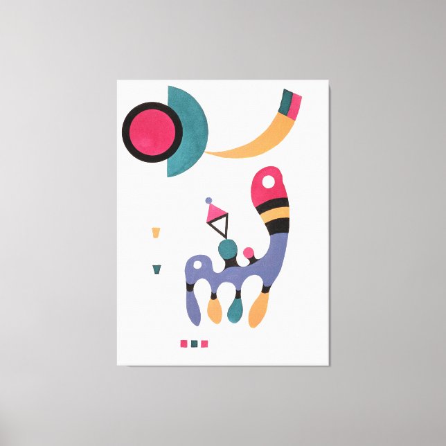 Impressão Em Tela KANDINSKY - COMPOSIÇÃO - 1944 - Bauhaus - (Frente)
