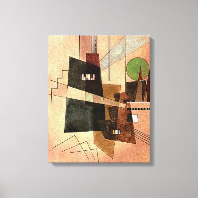 Impressão Em Tela Kandinsky - Concentrado (Frente)
