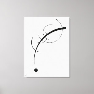 IMPRESSÃO EM TELA KANDINSKY - CURVA GRATUITA AO PONTO - 1925 -