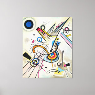 Impressão Em Tela KANDINSKY - DIAGONAL - 1923 - Bauhaus -