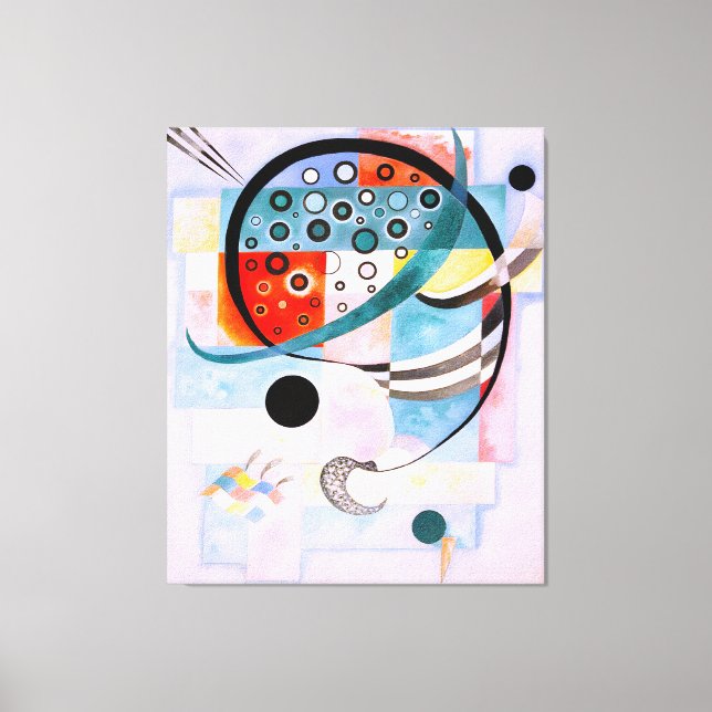 Impressão Em Tela KANDINSKY - FIXED (Fixiert - Fixé) - 1935 - (Frente)