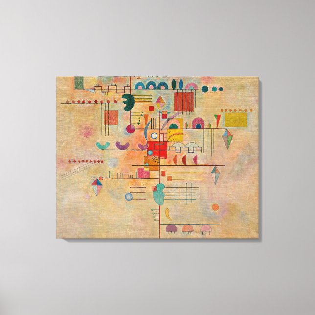 Impressão Em Tela Kandinsky - Graceful Ascent (Frente)