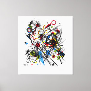 Impressão Em Tela KANDINSKY Lithographie fur die Vierte Bauhausmappe