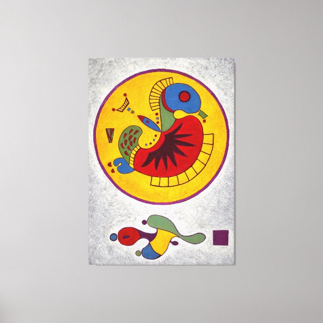 Impressão Em Tela KANDINSKY - NÃO TITULADO - c. 1944 - Bauhaus - (Frente)