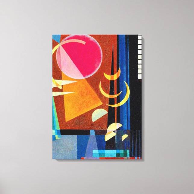 Impressão Em Tela Kandinsky - Sharp Quiet (Frente)