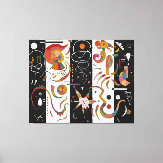 Impressão Em Tela KANDINSKY - TRINTA (Dreißig - Trente) - 1937 - (Frente)